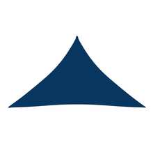 vidaXL Voile de parasol Tissu Oxford triangulaire 4x4x5,8 m Bleu