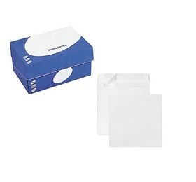 Lot de 250 enveloppe blanche 110x220 mm (dl) - La Poste