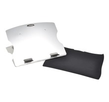 DESQ Support pour ordinateur portable 35x24x0,6 cm Aluminium