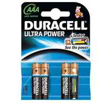 Piles Ultra Power MX2400 Micro AAA LR03 blister de 4 DURACELL