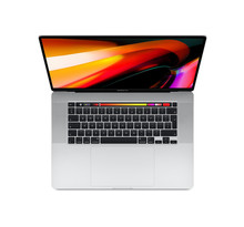 Macbook pro touch bar 16" i7 2,6 ghz 32 go 512 go ssd argent (2019) - parfait état
