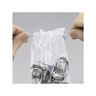 Sachet plastique 50% recyclé transparent à cordelettes 25x37 cm (colis de 1000)