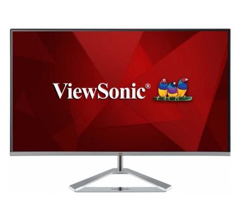 Viewsonic vx series vx2476-smh led display 60 5 cm (23.8") 1920 x 1080 pixels full hd noir  argent