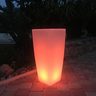 Vase lumineux sans fil led 303268 multicolore polyéthylène h70cm