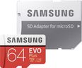 Carte mémoire Micro Secure Digital (Micro SD) Samsung 64Go Evo+ SDHC Class10