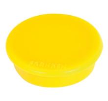Set de 10 aimants de fixation, force adhésive: 800 g , diamètre 32 mm jaune FRANKEN
