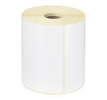 Étiquette papier thermique direct mandrin 25 mm 50x50 mm (colis de 850)