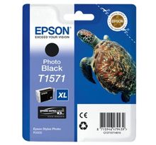 Epson t1571 xl tortue cartouche d'encre noir photo