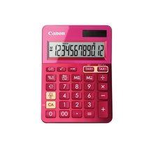 Calculatice 12 chiffres ls-123k rose métallique canon