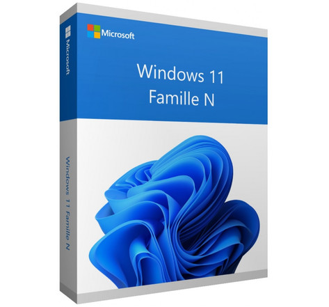 Microsoft windows 11 famille n (home n) - 64 bits - clé licence à télécharger