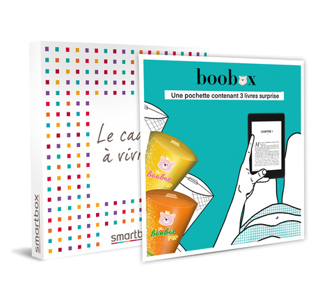 SMARTBOX - Coffret Cadeau - Pochette surprise BooBox de 3 livres numériques entièrement personnalisée -