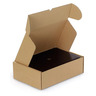 Boîte carton brune avec fermeture latérale 33x25x10 cm (lot de 20)