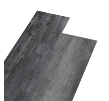 vidaXL Planches de plancher PVC Non auto-adhésif 5 26 m² Gris brillant