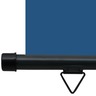 vidaXL Auvent latéral de balcon 60x250 cm Bleu