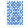 Vidaxl tapis d'extérieur bleu et blanc 120x180 cm pp
