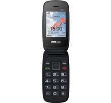 Téléphone Portable Senior à clapet MM817 Noir, Maxcom