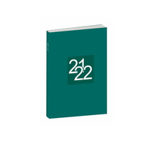 Agenda Scolaire 2021-2022 - 17x12 cm - Multilingue -  Soft Vert