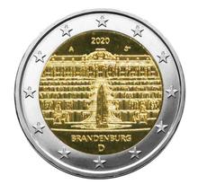 Pièce 2€ Commémorative 2020  : ALLEMAGNE (Presidence du BRANDEBOURG au Bundesrat)