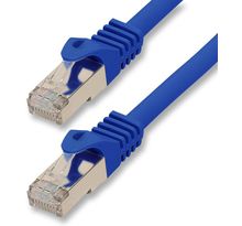Câble/Cordon réseau RJ45 Dexlan Catégorie 6 FTP (F/UTP) Droit 25m (Bleu)