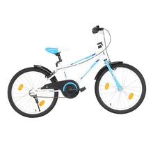 Vidaxl vélo pour enfants 20 pouces bleu et blanc