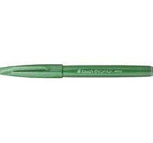 stylo feutre Sign Pen SES15, vert pointe de pinceau flexible PENTEL