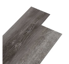 vidaXL Planches de plancher PVC Non auto-adhésif 5 26 m²2 mm Bois rayé