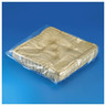 Sachet plastique recyclé à soufflets transparent 100 microns RAJA 30x70x20 cm (colis de 250)