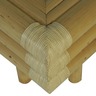 vidaXL Table de chevet 2 Pièces 60 x 60 x 40 cm Bambou naturel