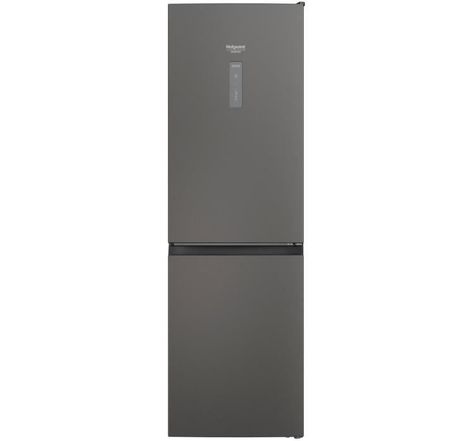 Hotpoint hafc8t032sk - réfrigérateur congélateur bas 335 l(231l + 104l) - total no frost - l59 6cm x h191 2cm - black inox