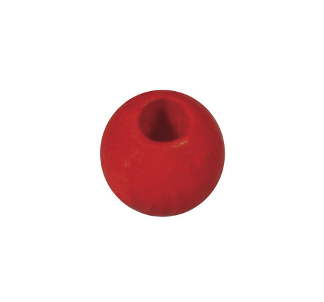 Perle en bois rouge ronde ø 4 mm 150 pièces