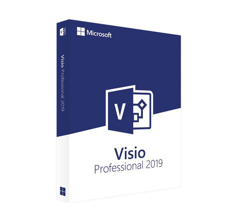 Microsoft Visio 2019 Professionnel (clé "bind") - Clé licence à télécharger