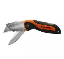 402709 bahco twin blade folding sports utility knife 0 6" / 3" kbtu-01