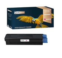 Qualitoner x1 toner 43034806 magenta compatible pour oki