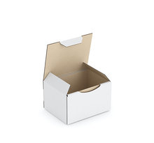 Boîte carton blanche d'expédition RAJAPOST 10x8x6 cm (colis de 50)