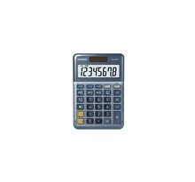 CASIO Calculatrice de bureau MS-88EM, 8 chiffres, argent