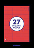 20 planches a4 - 27 étiquettes 70 mm x 31 mm autocollantes rouge par planche pour tous types imprimantes - jet d'encre/laser/photocopieuse