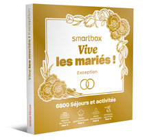 SMARTBOX - Coffret Cadeau Vive les mariés ! Exception -  Multi-thèmes