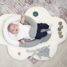 Babymoov réducteur de lit bébé 3 en 1 cloudnest blanc et gris