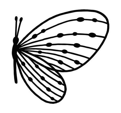 Matrice de découpe et d'embossage - profil papillon