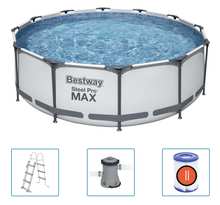 Bestway ensemble de piscine steel pro max 366x100 cm