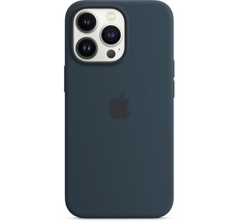 APPLE Coque Silicone pour iPhone 13 Pro avec MagSafe - Abyss Blue