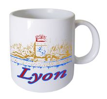 Tasse en céramique Lyon Cbkreation