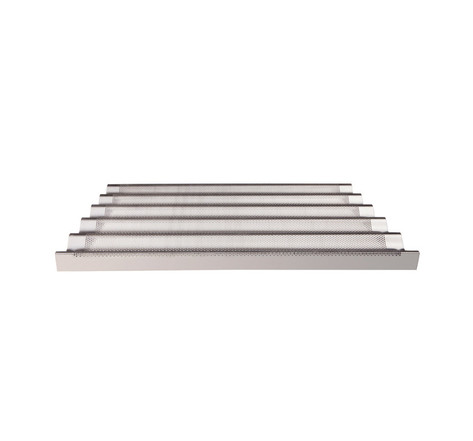 Plaque en aluminium perforée - 5 canaux - 600x400 - venix -  - aluminium 600x400xmm