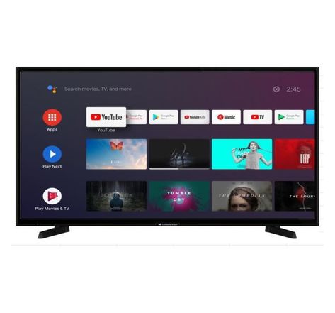 CONTINENTAL EDISON ANDROID TV LED HD 39'' (98cm) - 3xHDMI, 2xUSB - Noir
