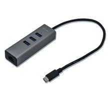 i-tec - USB-C Métal 3-Port USB HUB avec Gigabit Ethernet