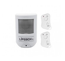 Mini alarme à détecteur de mouvement et 2 télécommandes