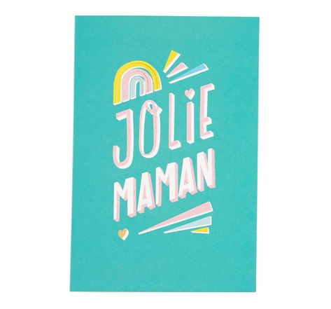 Carte Fête Des Mères - Jolie Maman - Draeger paris