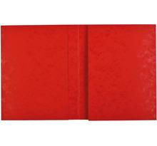 Protège Cahier 'Ecolier' 18 x 22 cm Carte Lustrée 2 grands Rabats Rouge COUTAL