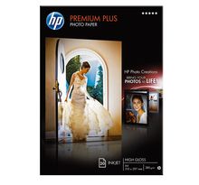 Papier photo brillant a4 blanc 280g premium plus pour jet d'encre - boîte de 20 feuilles (paquet 20 feuilles)