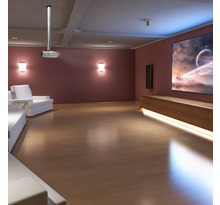 NewStar Support réglable de plafond pour projecteur 13-106 cm Argenté